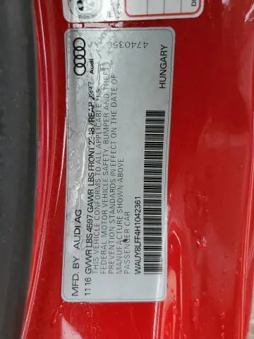 2017 AUDI A3 PREMIUM PLUS  