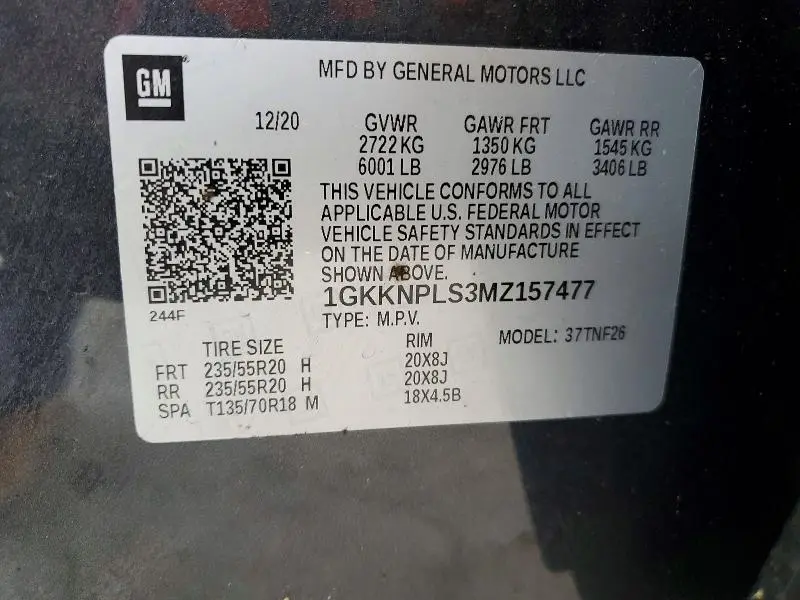 2021 GMC ACADIA DENALI  