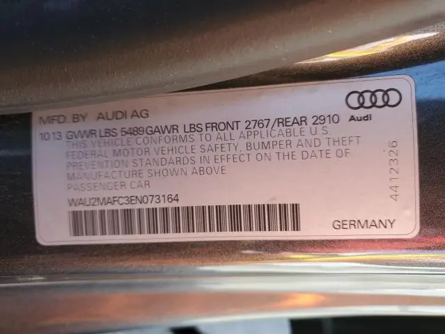 2014 AUDI A7 PRESTIGE  