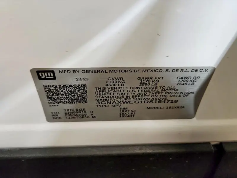 2024 CHEVROLET EQUINOX RS  