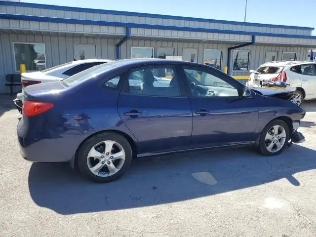 2010 HYUNDAI ELANTRA BLUE  