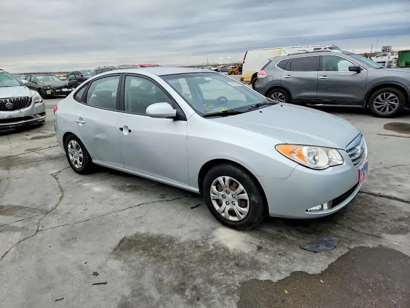 2010 HYUNDAI ELANTRA BLUE  