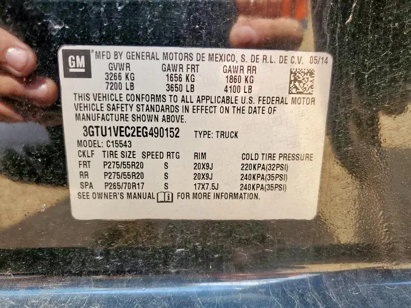 2014 GMC SIERRA C1500 SLT  