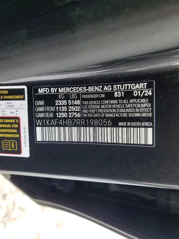 2024 MERCEDES-BENZ C 300 4MATIC  