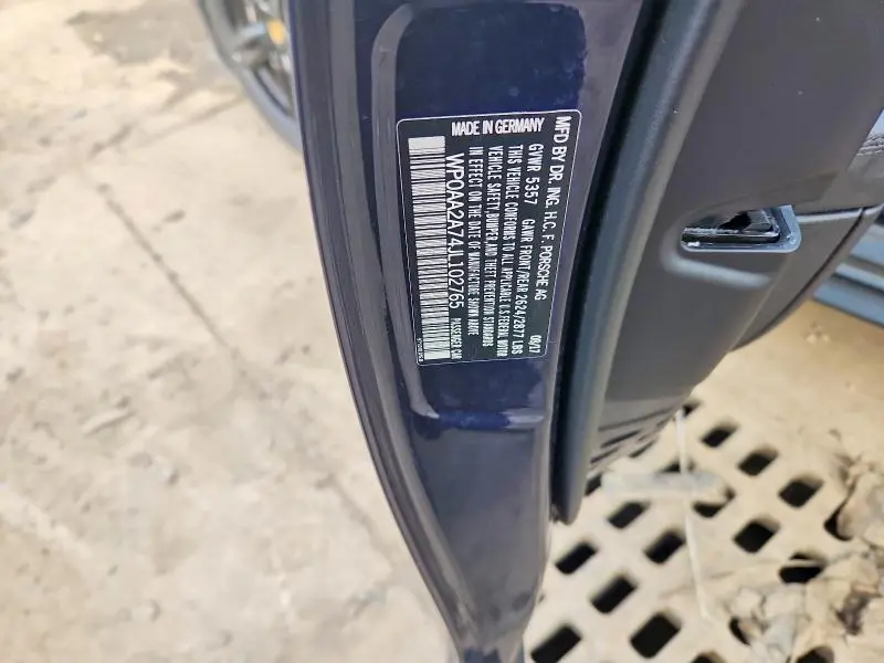 2018 PORSCHE PANAMERA 4  