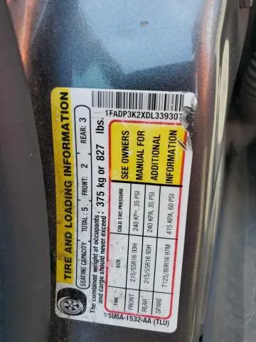 2013 FORD FOCUS SE  