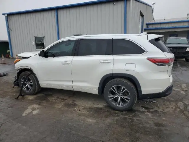 2016 TOYOTA HIGHLANDER XLE  