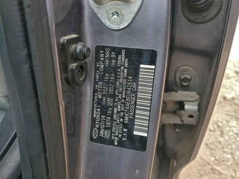 2014 HYUNDAI ACCENT GLS  