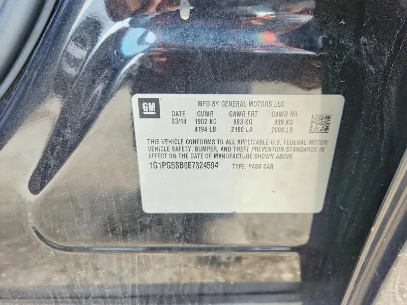 2014 CHEVROLET CRUZE LTZ  