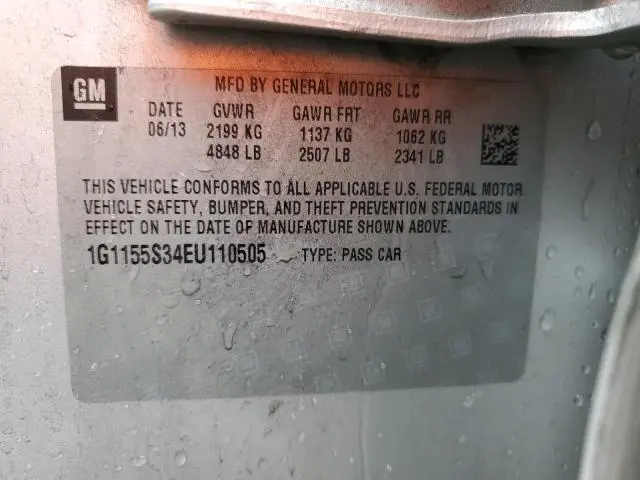 2014 CHEVROLET IMPALA LTZ  