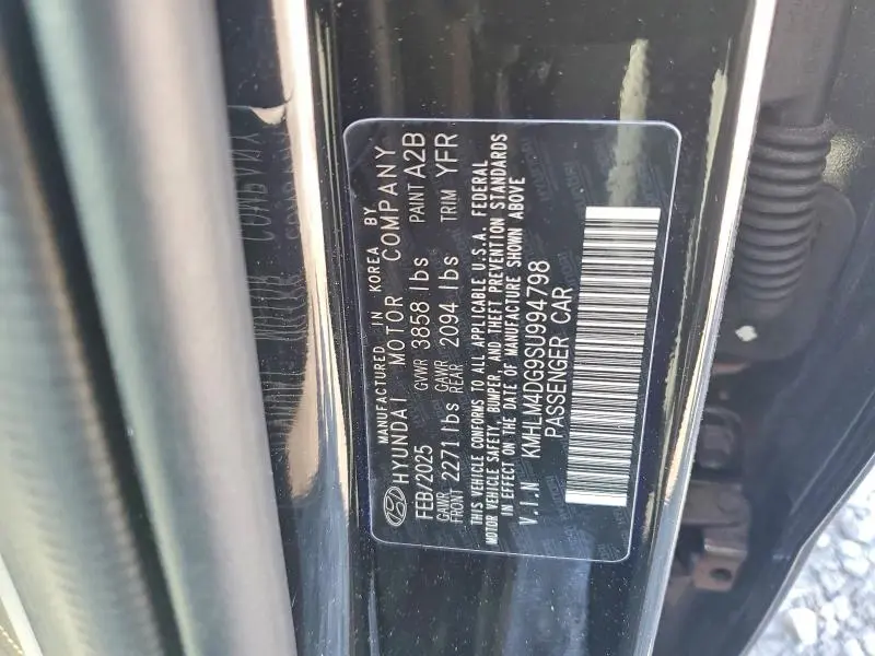 2025 HYUNDAI ELANTRA SEL SPORT  