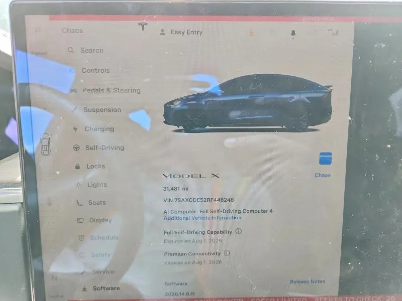 2024 TESLA MODEL X   