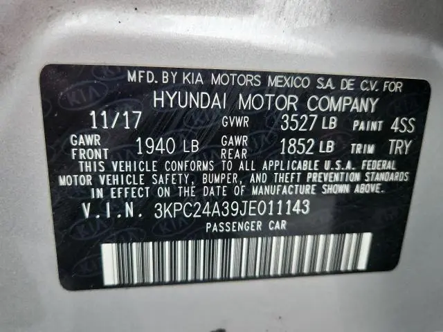 2018 HYUNDAI ACCENT SE  