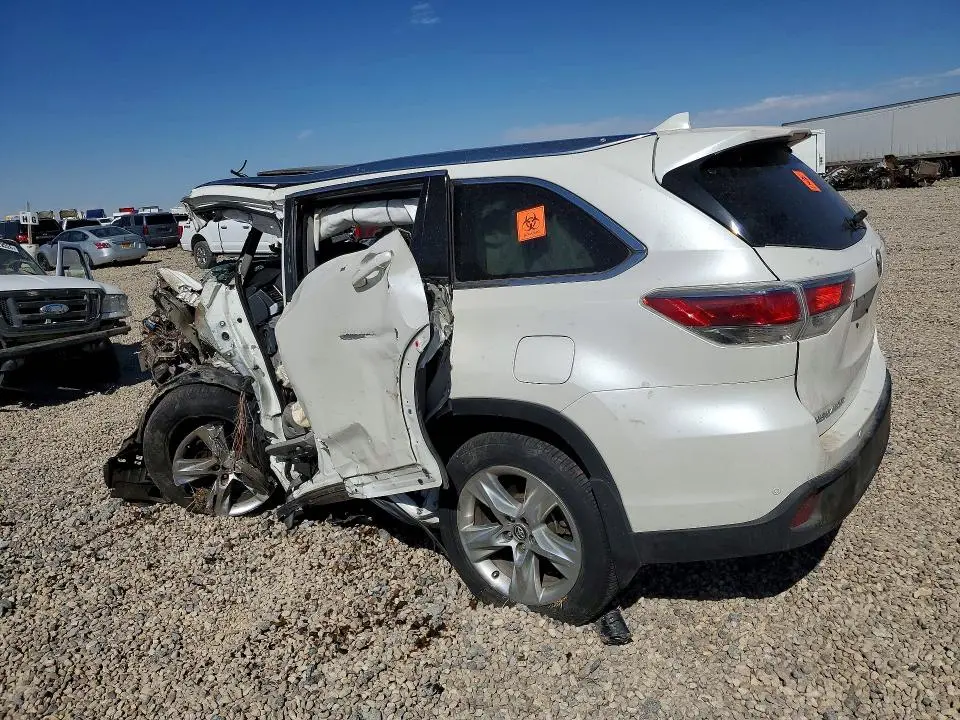 2016 TOYOTA HIGHLANDER LIMITED PLATINUM  