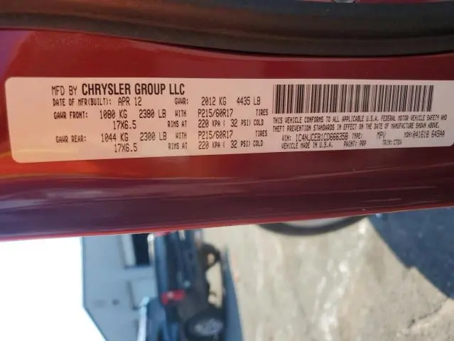 2012 JEEP COMPASS LATITUDE  