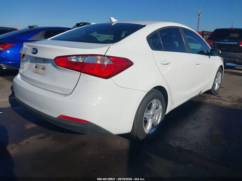 2016 KIA FORTE LX