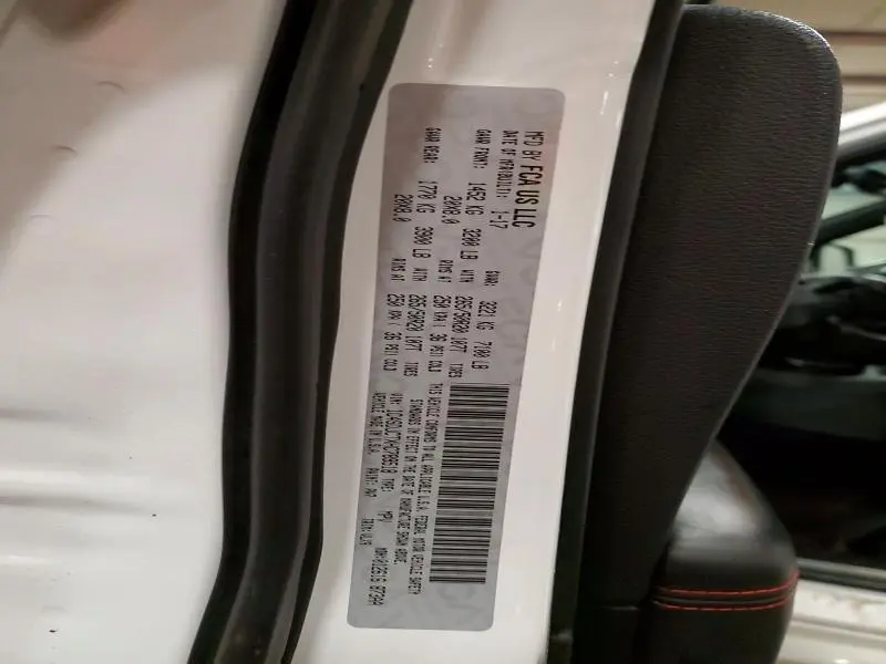 2017 DODGE DURANGO R  