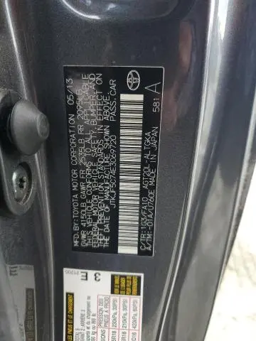 2014 TOYOTA SCION TC