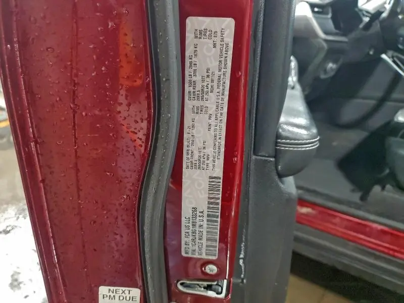 2021 JEEP GRAND CHEROKEE L LIMITED  