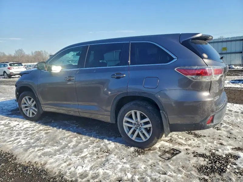 2016 TOYOTA HIGHLANDER LE  