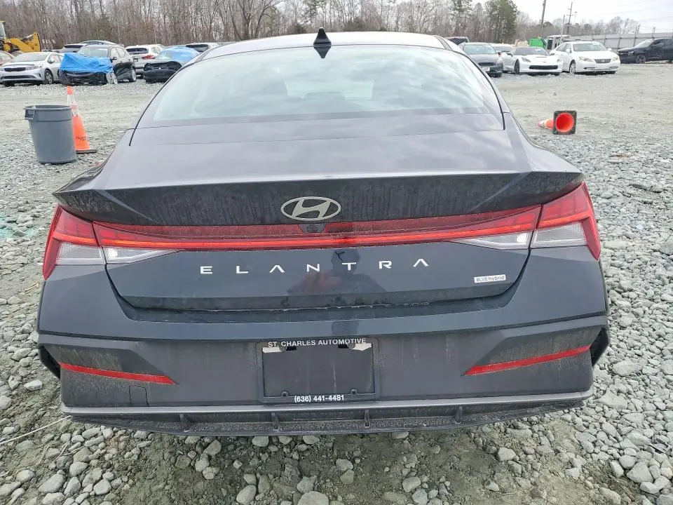 2025 HYUNDAI ELANTRA BLUE  