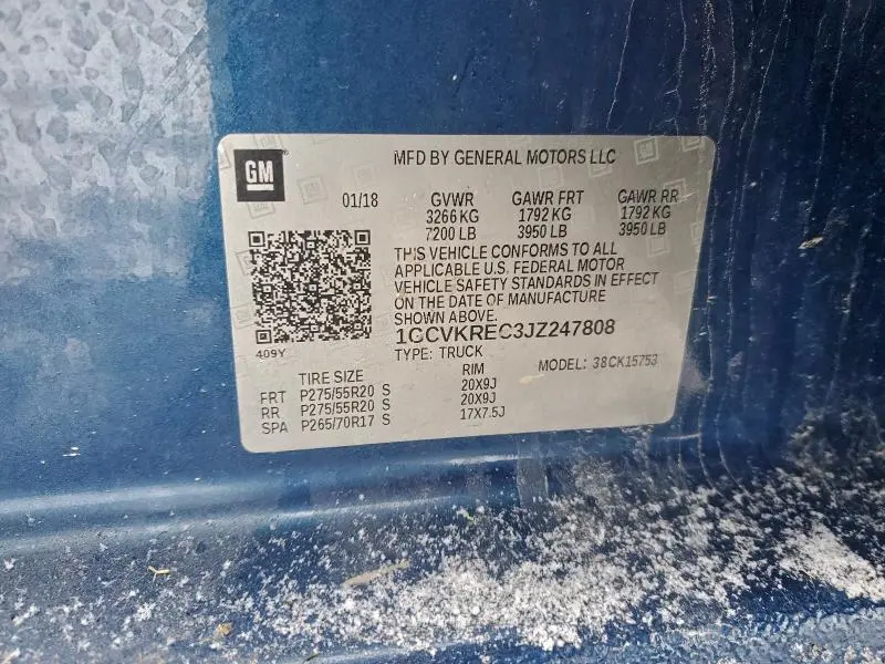 2018 CHEVROLET SILVERADO K1500 LT  