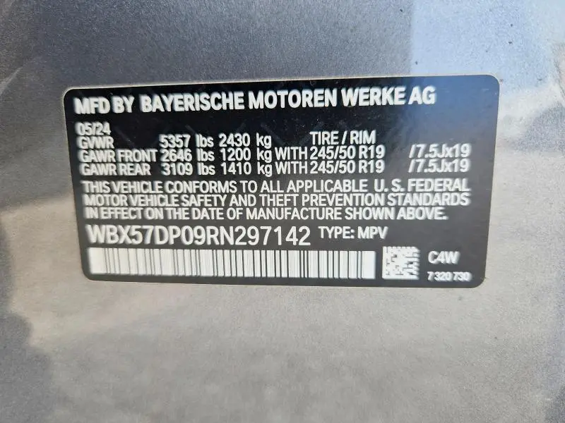 2024 BMW X3 XDRIVE30I  