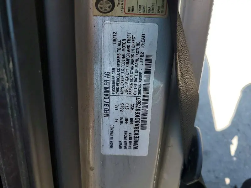 2013 SMART FORTWO PASSION  