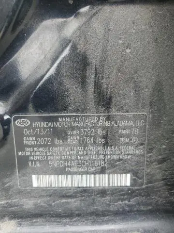 2012 HYUNDAI ELANTRA GLS  