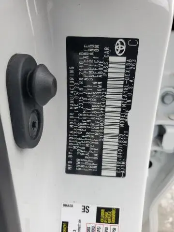 2023 TOYOTA COROLLA LE  