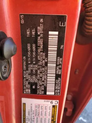 2015 TOYOTA 4RUNNER SR5/SR5 PREMIUM  