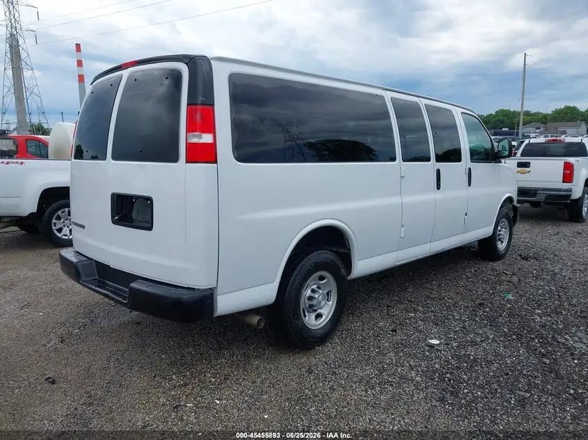 2021 CHEVROLET EXPRESS PASSENGER RWD 3500 EXTENDED WHEELBASE LS