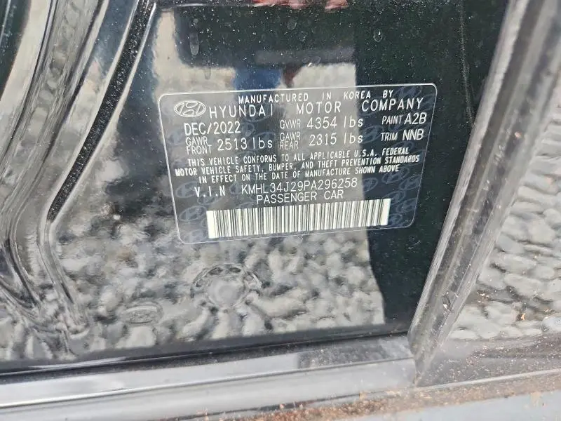 2023 HYUNDAI SONATA LIMITED  