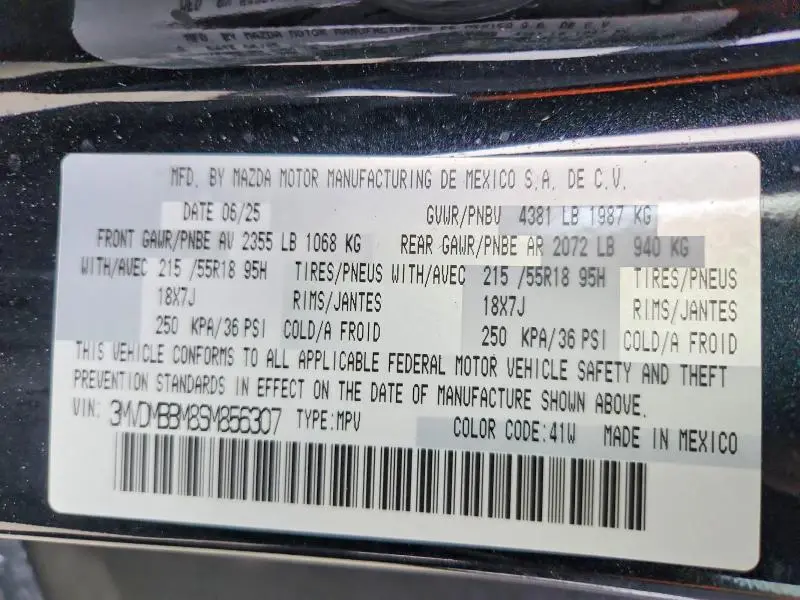 2025 MAZDA CX-30 SELECT  