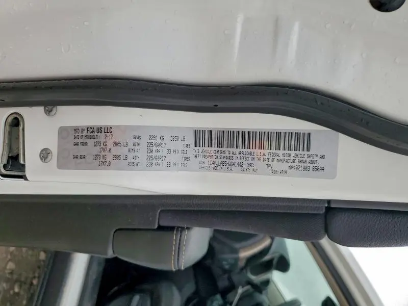 2017 JEEP CHEROKEE SPORT  