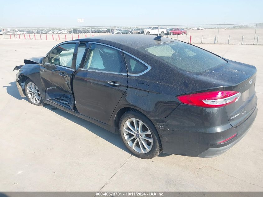 2019 FORD FUSION HYBRID SEL