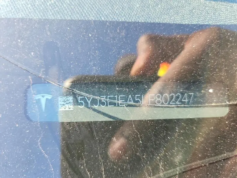2020 TESLA MODEL 3   