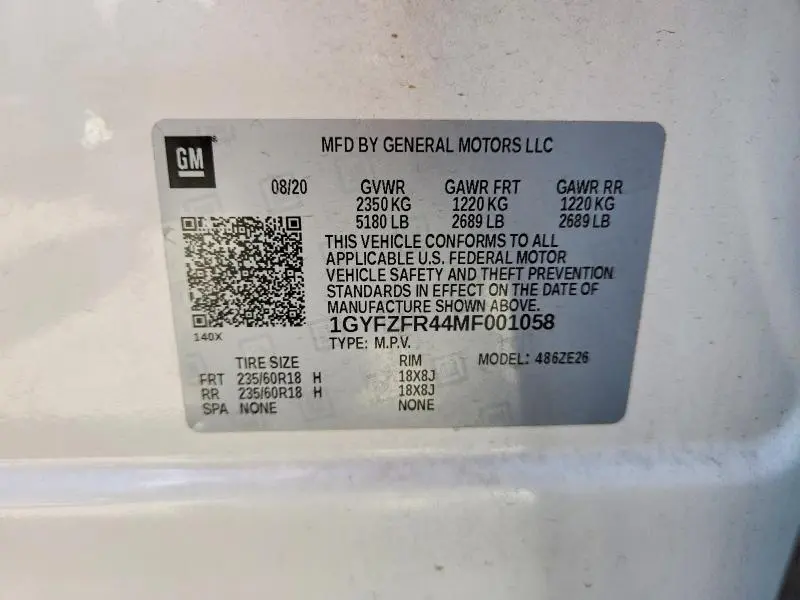 2021 CADILLAC XT4 SPORT  