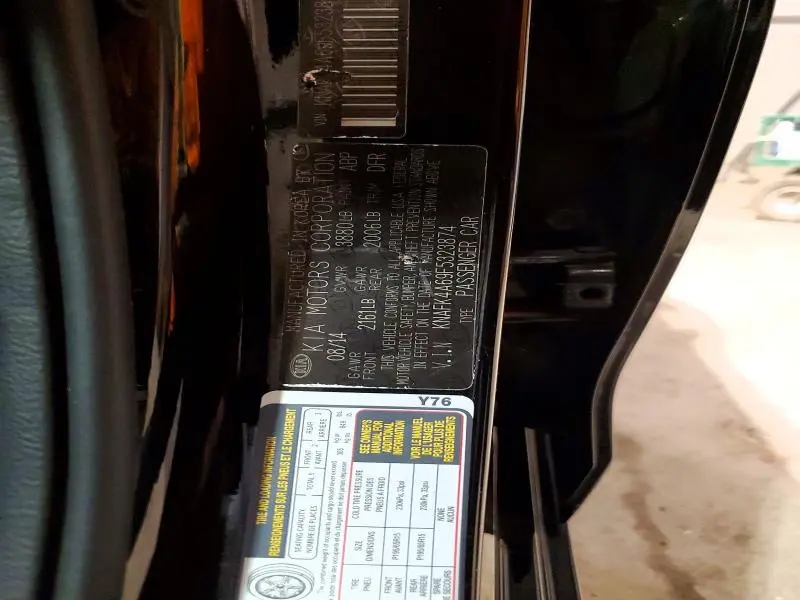2015 KIA FORTE LX  