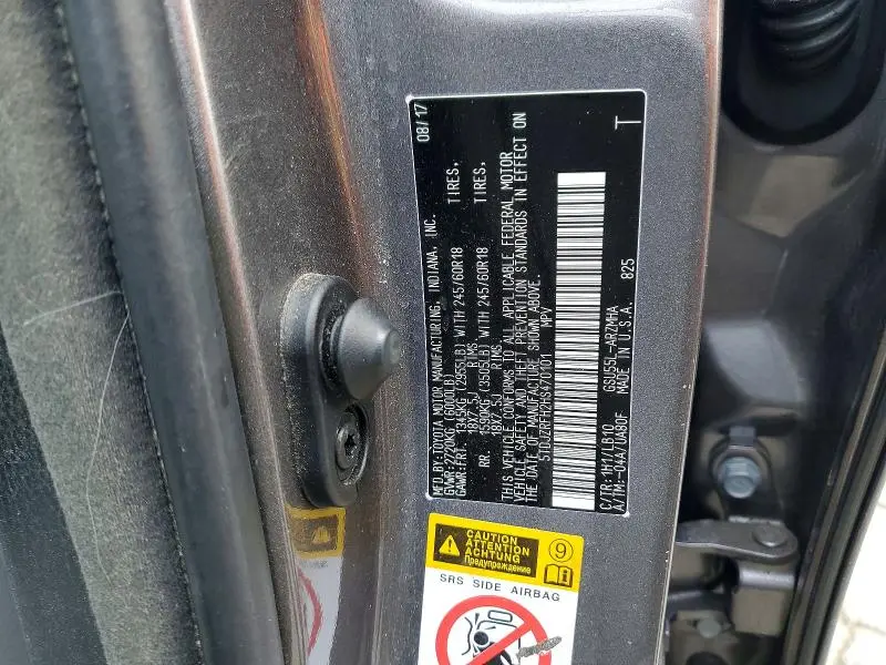 2017 TOYOTA HIGHLANDER XLE  
