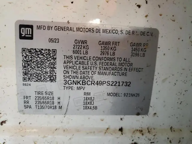 2023 CHEVROLET BLAZER 2LT