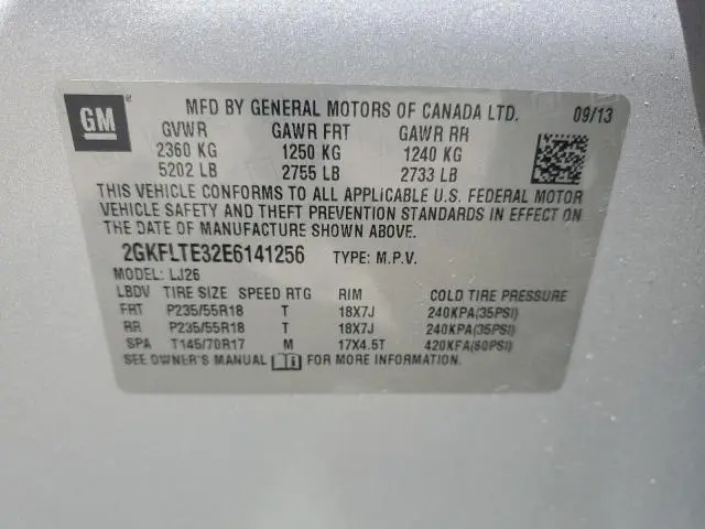 2014 GMC TERRAIN SLT  