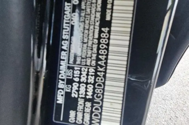 2019 MERCEDES-BENZ S 560  