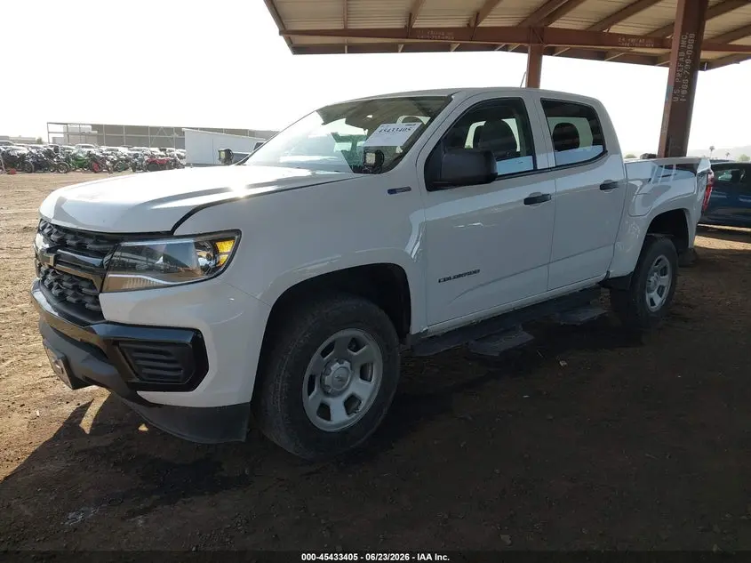 2022 CHEVROLET COLORADO 2WD  SHORT BOX WT