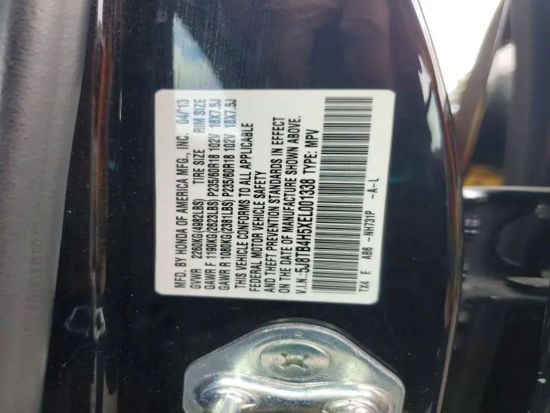 2014 ACURA RDX TECHNOLOGY  