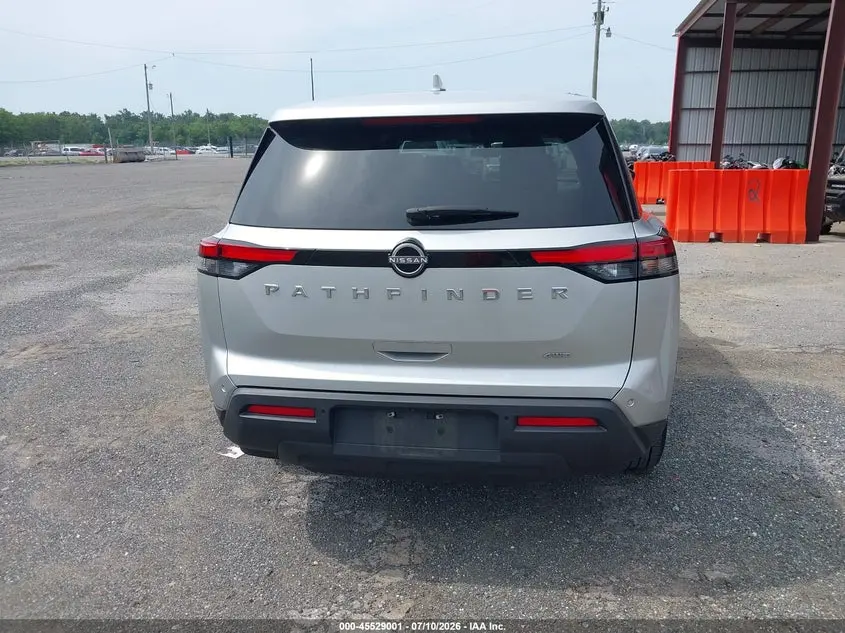 2022 NISSAN PATHFINDER S 4WD