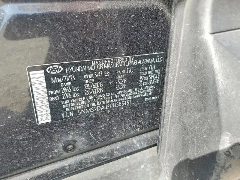 2023 HYUNDAI SANTA FE SEL  
