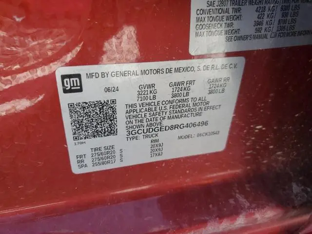 2024 CHEVROLET SILVERADO K1500 LTZ  