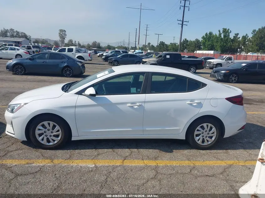 2019 HYUNDAI ELANTRA SE