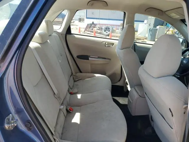 2010 SUBARU IMPREZA 2.5I  